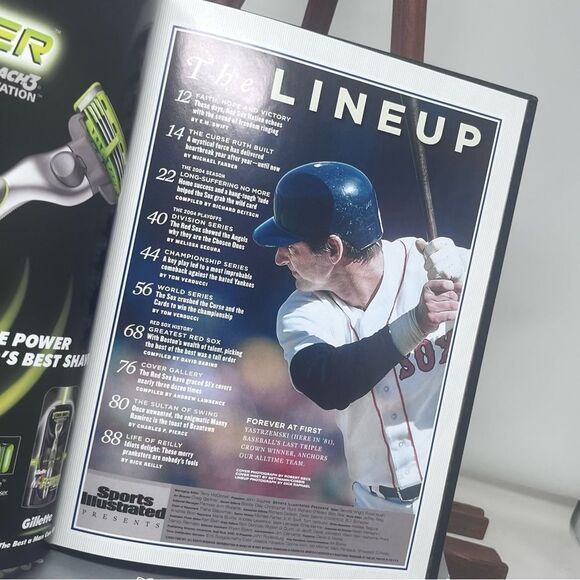 Sports Illustrated Boston Red Sox World Champions 2004 & Rawlings WS Baseball - Picture 2 of 5